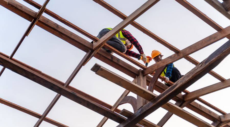 Professional New roof installation in Michigan, ND